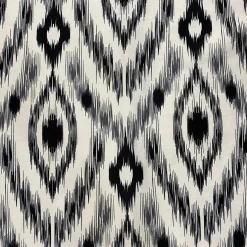 Cosmo Print (Dupioni) Table Linen in Black