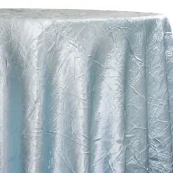 Crush Satin (Bichon) Table Linen in Blue 120