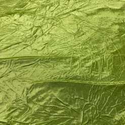 Crush Satin (Bichon) Table Linen in Lime 37