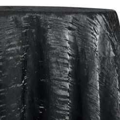 Crush Shimmer (Galaxy) Table Linen in Black