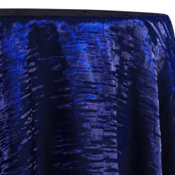 Crush Shimmer (Galaxy) Table Linen in Royal 2