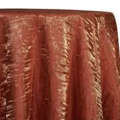 Crush Shimmer (Galaxy) Table Linen in Copper 17