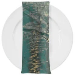 Crush Shimmer (Galaxy) Table Napkin in Celery 24