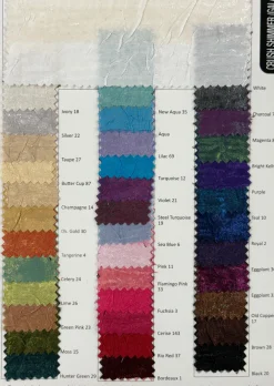 Crush Shimmer (Galaxy) Table Runner in White 16