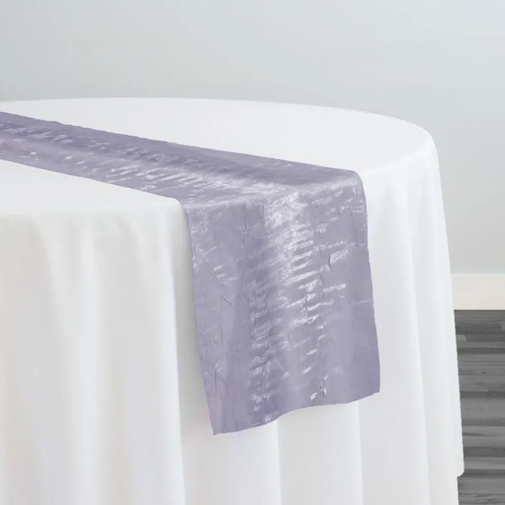 Crush Shimmer (Galaxy) Table Runner in Silver