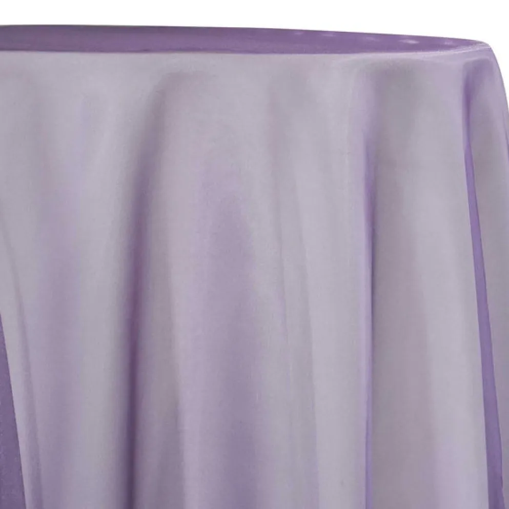 Crystal Organza Table Linen in Lilac 410