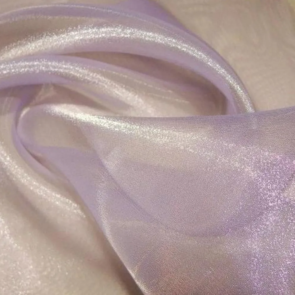 Crystal Organza Table Linen in Lilac 410
