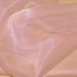 Crystal Organza Table Linen in Dusty Rose 165