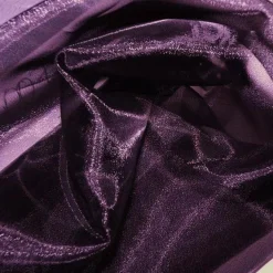 Crystal Organza Table Linen in Plum 720