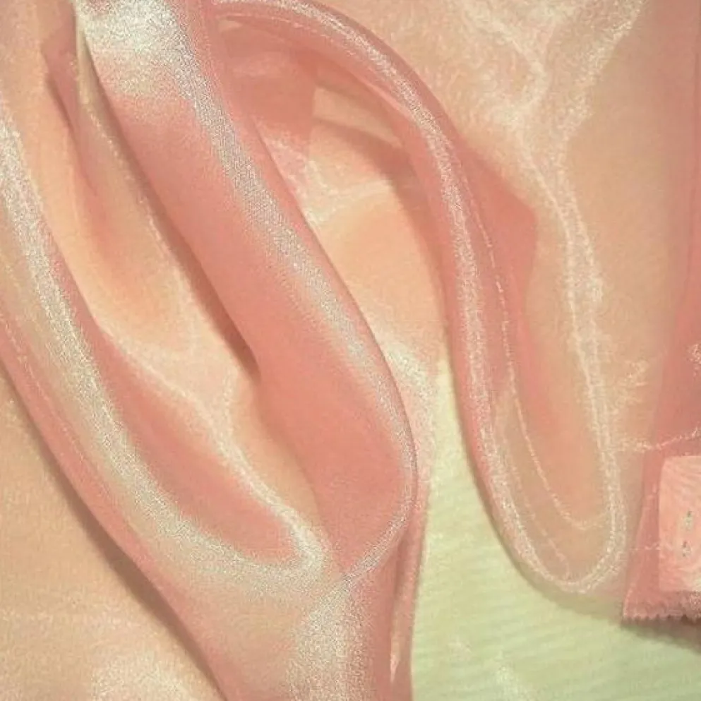 Crystal Organza Table Linen in Dusty Rose 161