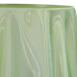 Crystal Organza Table Linen in Apple Green 704