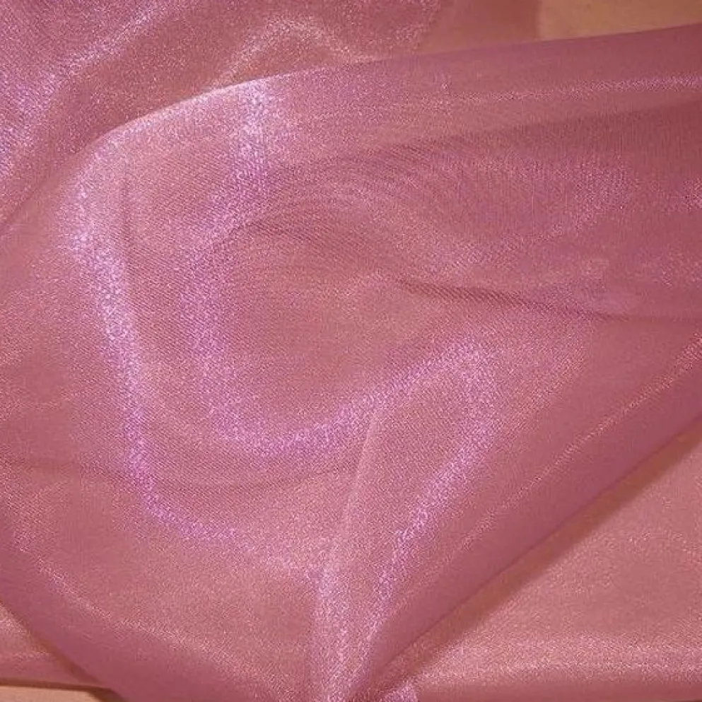 Crystal Organza Table Runner in Mauve 055