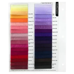 Crystal Organza Table Runner in Purple 653