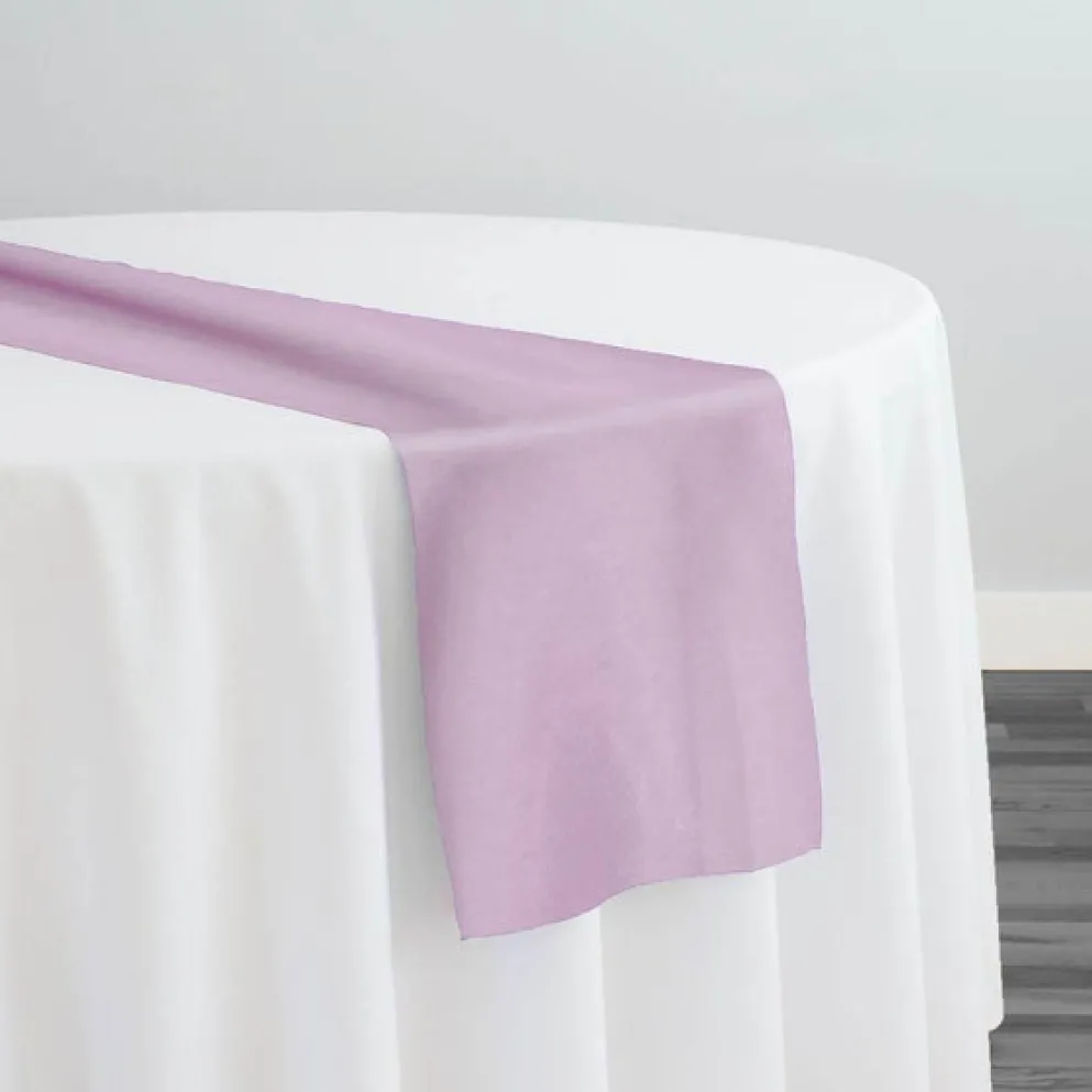 Crystal Organza Table Runner in Orchid 628
