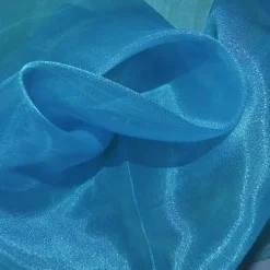Crystal Organza Table Runner in Turquoise 941