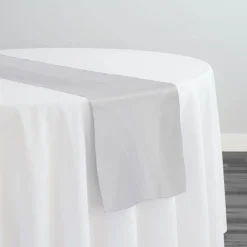Crystal Organza Table Runner in Off White 250
