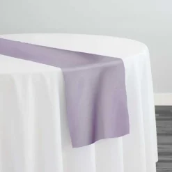Crystal Organza Table Runner in Lilac 410