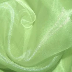 Crystal Organza Table Runner in Lime 993