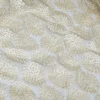 Dahlia Sequins (w/ Poly Lining) Table Napkin in Ivory