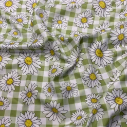 Daisy Checker (Poly Print) Table Runner