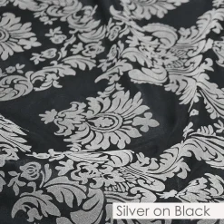 Damask Flocking Taffeta