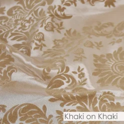Damask Flocking Taffeta