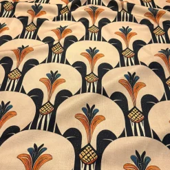 Deco Art (Slub Print) Table Napkin