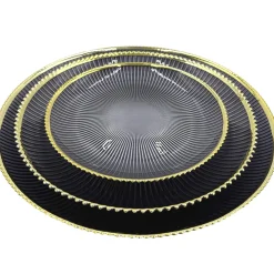Deco - Glass Dinnerware in Purple (Item # 0405)