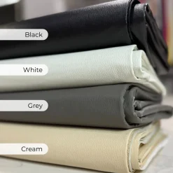 Deco Leather Table Napkin in Black