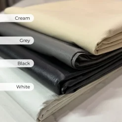 Deco Leather Table Napkin in Black