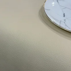 Deco Leather Table Napkin in Cream