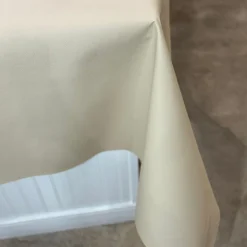 Deco Leather Table Napkin in Cream