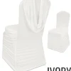 Economy Spandex - Arch-Back Rouge Chair Cover