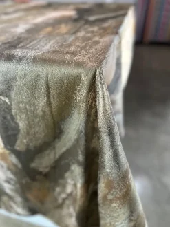 Element Jacquard Table Linen in Gold