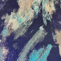 Element Jacquard Table Runner in Turquoise