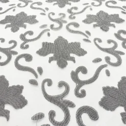 Fleur De Lis Table Runner in Silver