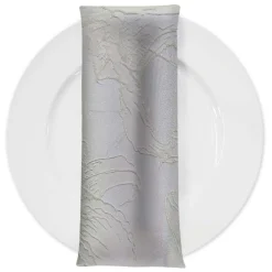 Floral Reef Jacquard Table Napkin in Ivory