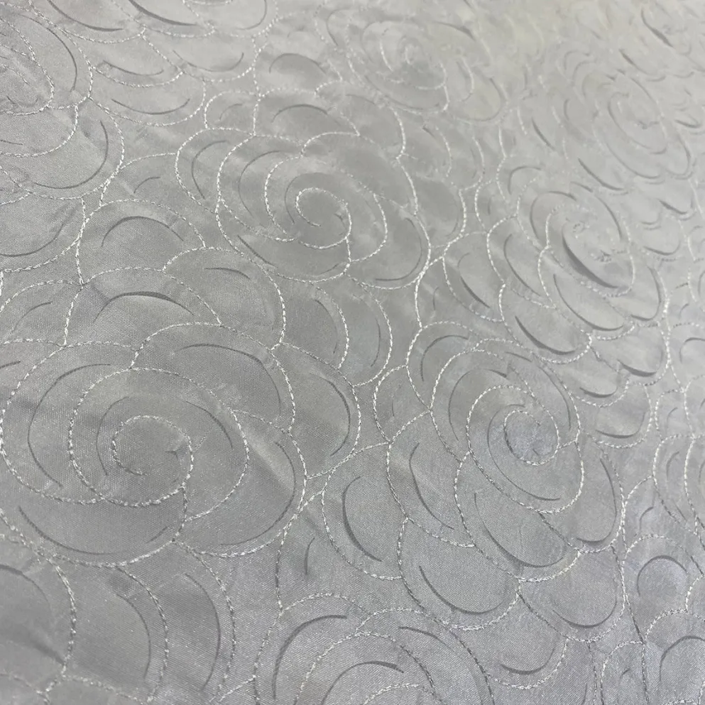 Flora Rose Table Runner in White