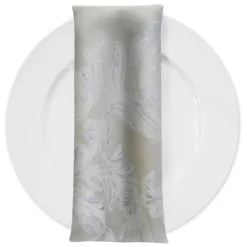 Florence Jacquard Table Napkin in Ivory