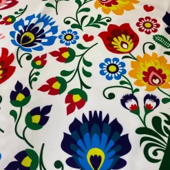 Flower Hoop (Poly Print) Table Runner