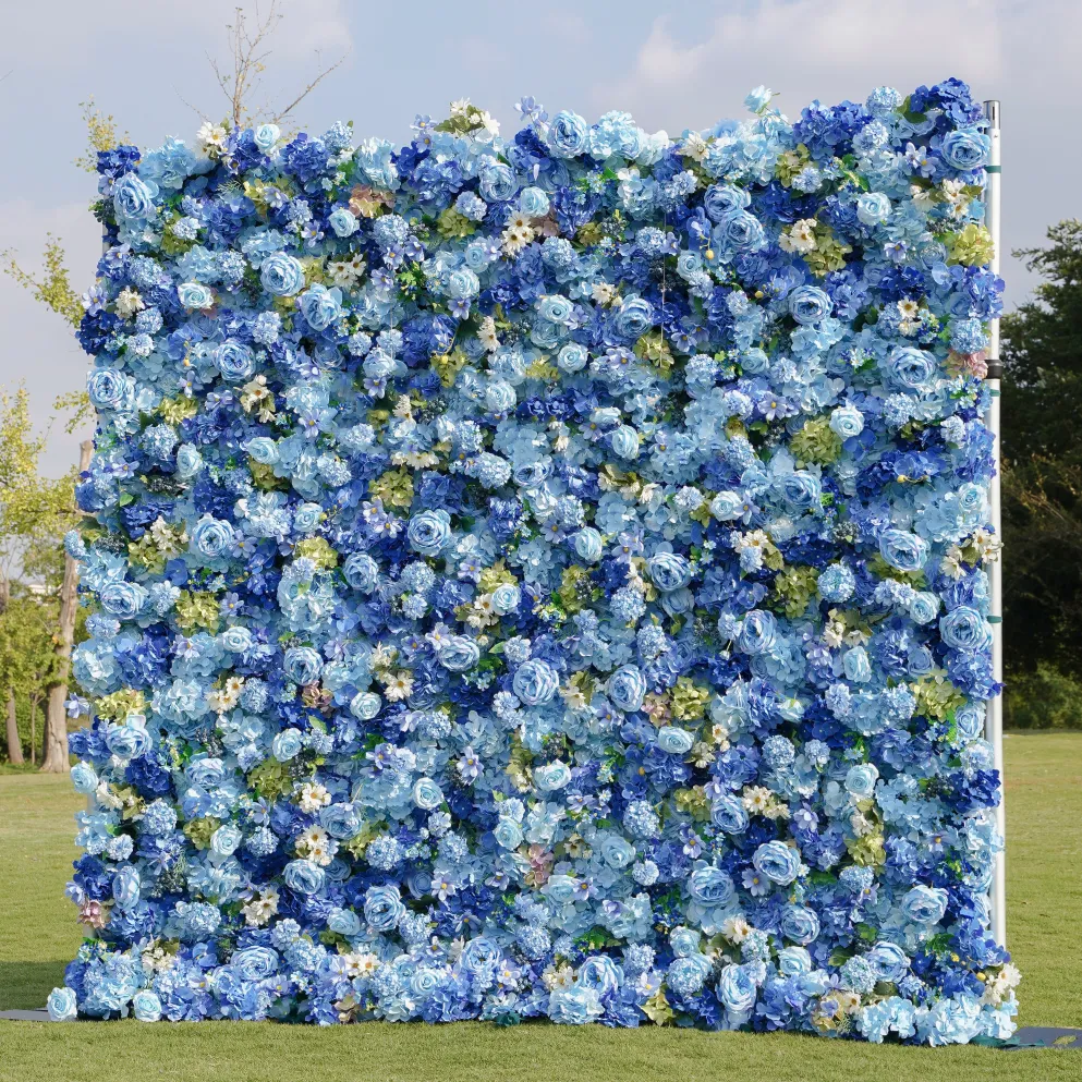 Flower Wall - Blue