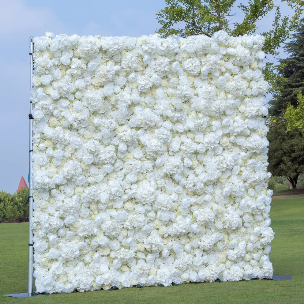 Flower Wall - Snow