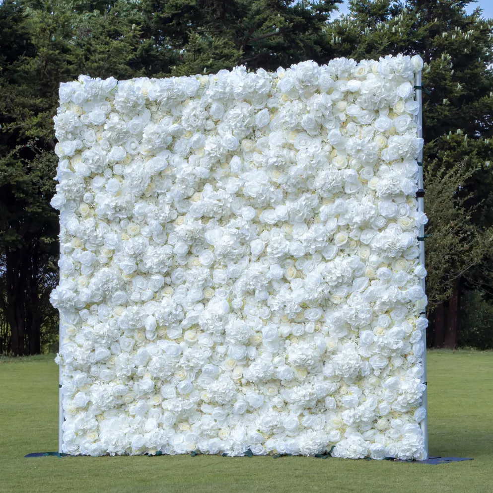 Flower Wall - Snow
