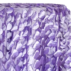 Funzie (Circle Hanging) Taffeta Table Linen in Lilac