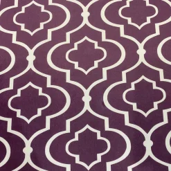 Gatsby Print (Lamour) Table Linen in Plum
