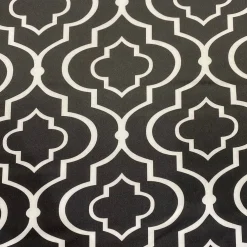 Gatsby Print (Lamour) Table Linen in Black