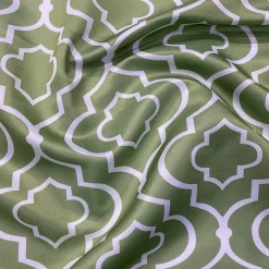 Gatsby Print (Lamour) Table Linen in Avocado