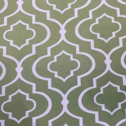 Gatsby Print (Lamour) Table Linen in Avocado