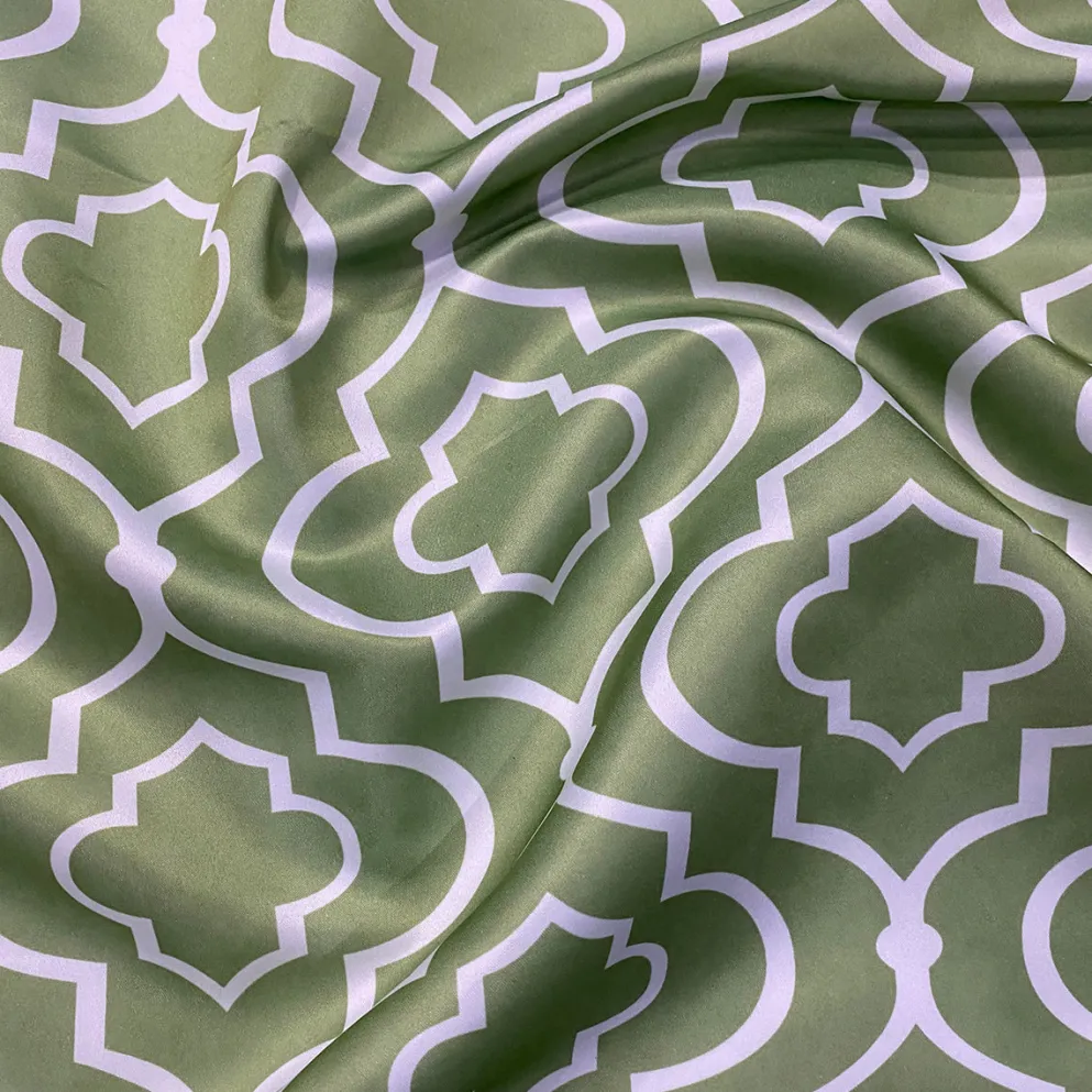 Gatsby Print (Lamour) Table Napkin in Avocado