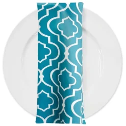 Gatsby Print (Lamour) Table Napkin in Jade